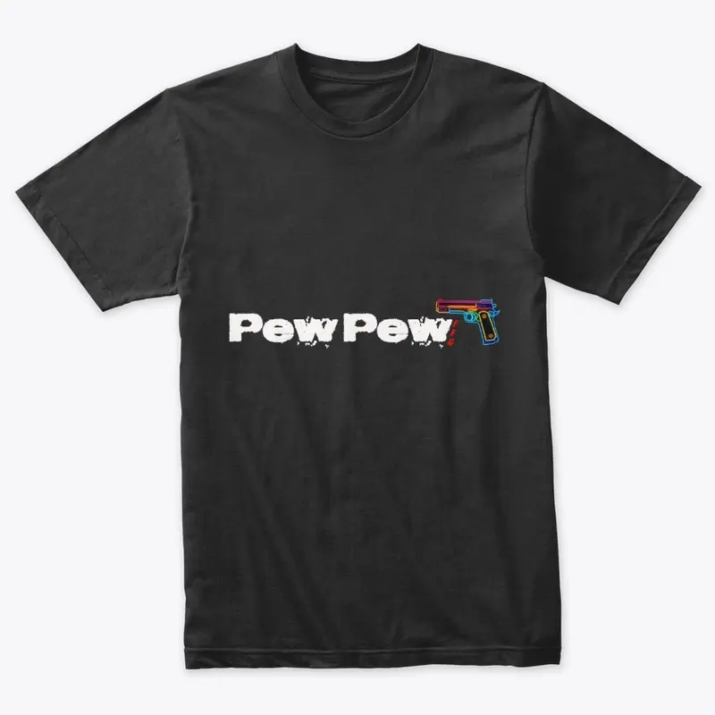 Pew Pew on dark