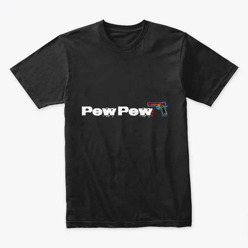 Pew Pew on dark