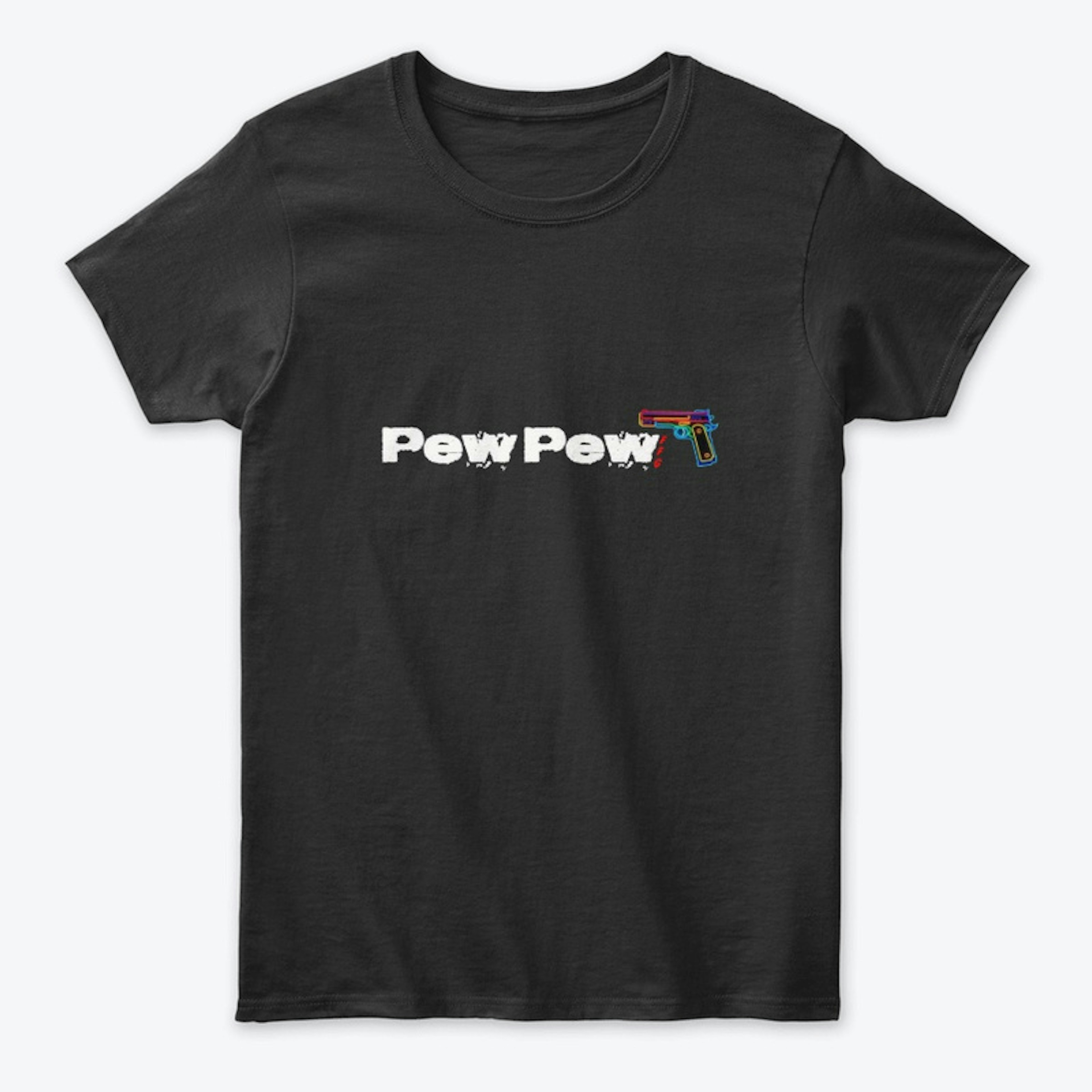 Pew Pew on dark